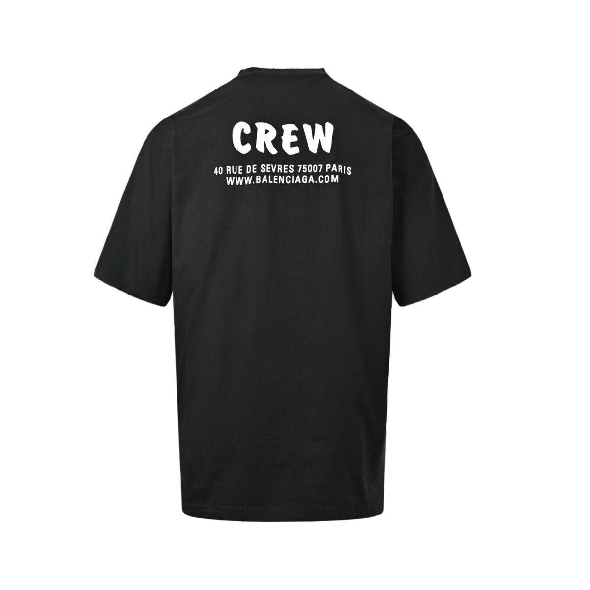 Balenciaga CREW letter slogan printed short sleeves