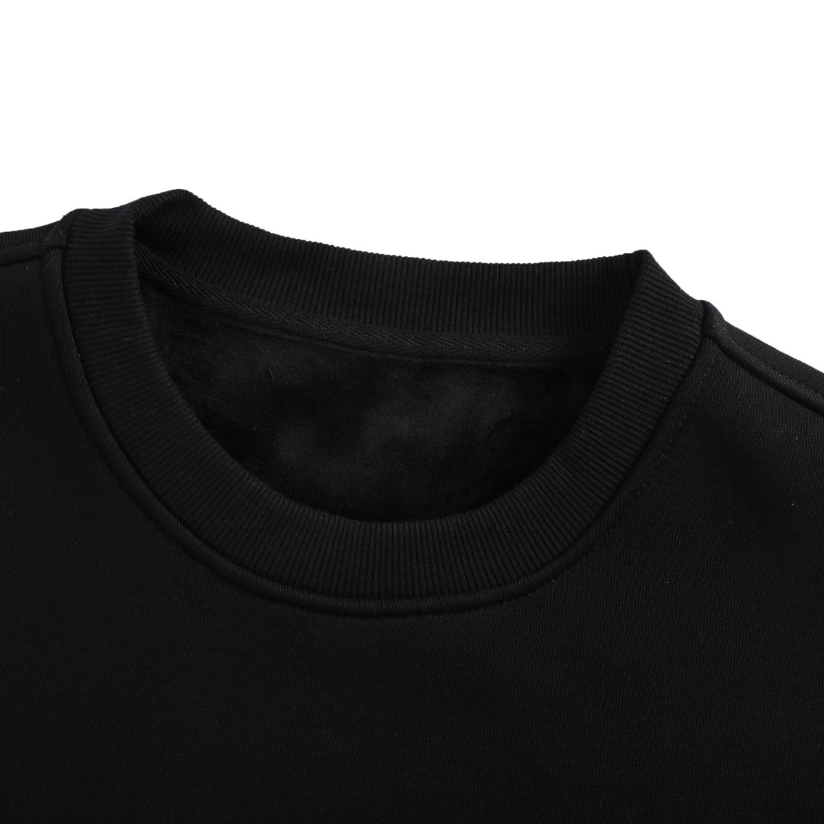 Moncler/Mask Classic Logo Velvet Round Neck Sweatshirt
