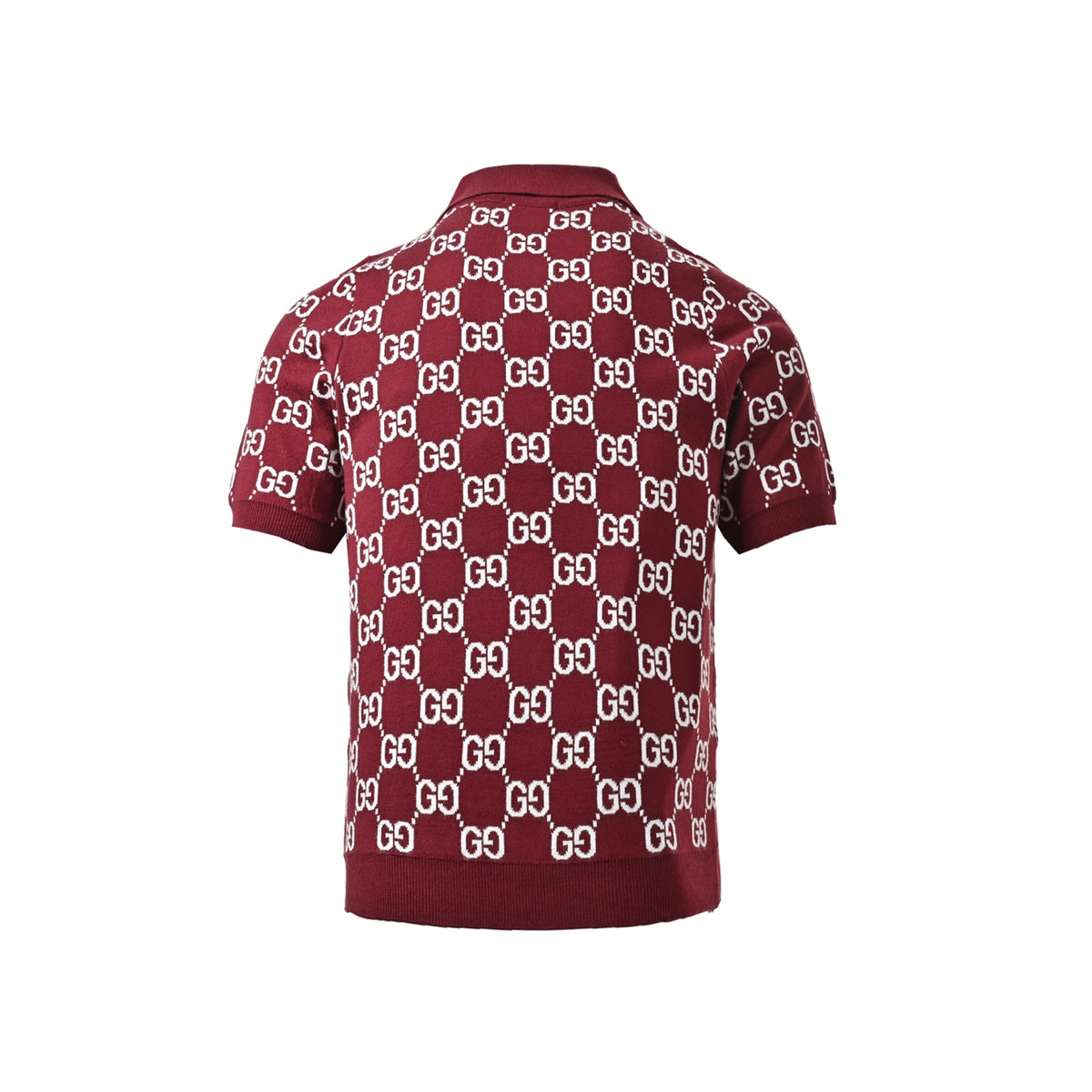 Gucci all-over jacquard knitted POLO short sleeves