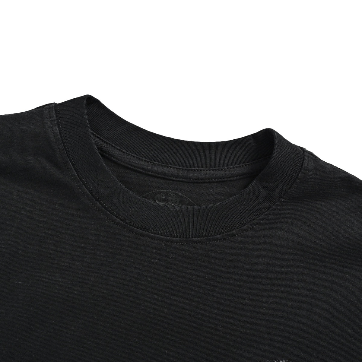 Chrome Hearts Sanskrit horseshoe patch embroidered short sleeves