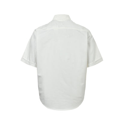 Ami Paris 26ss embroidered embroidered short sleeve shirt