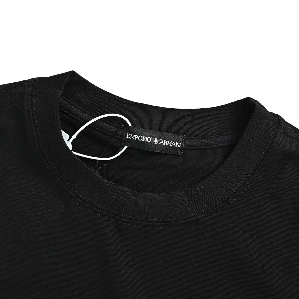 Emporio Armani Armani signature embroidered short sleeves