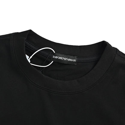 Emporio Armani Armani signature embroidered short sleeves