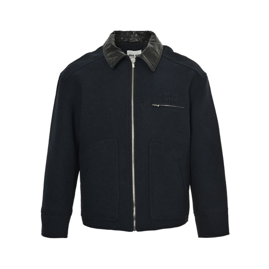 Miu Miu 25Fw woolen cotton jacket