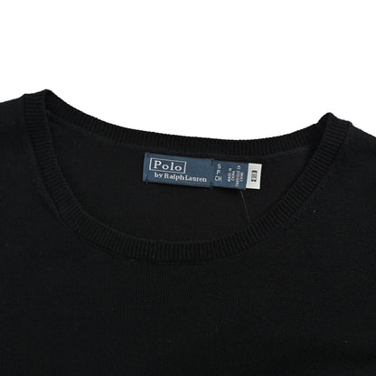 Ralph Lauren women's embroidered horse logo knitted short sleeves