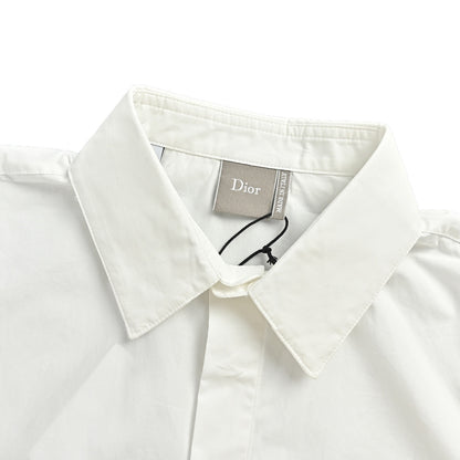 Dior pocket signature embroidered short-sleeved shirt