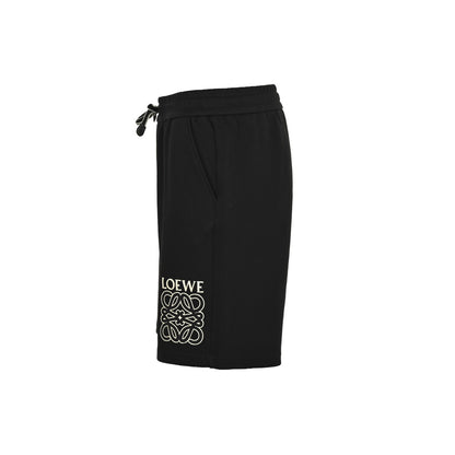 Loewe/Luo Yiwei 25ss towel embroidered logo shorts