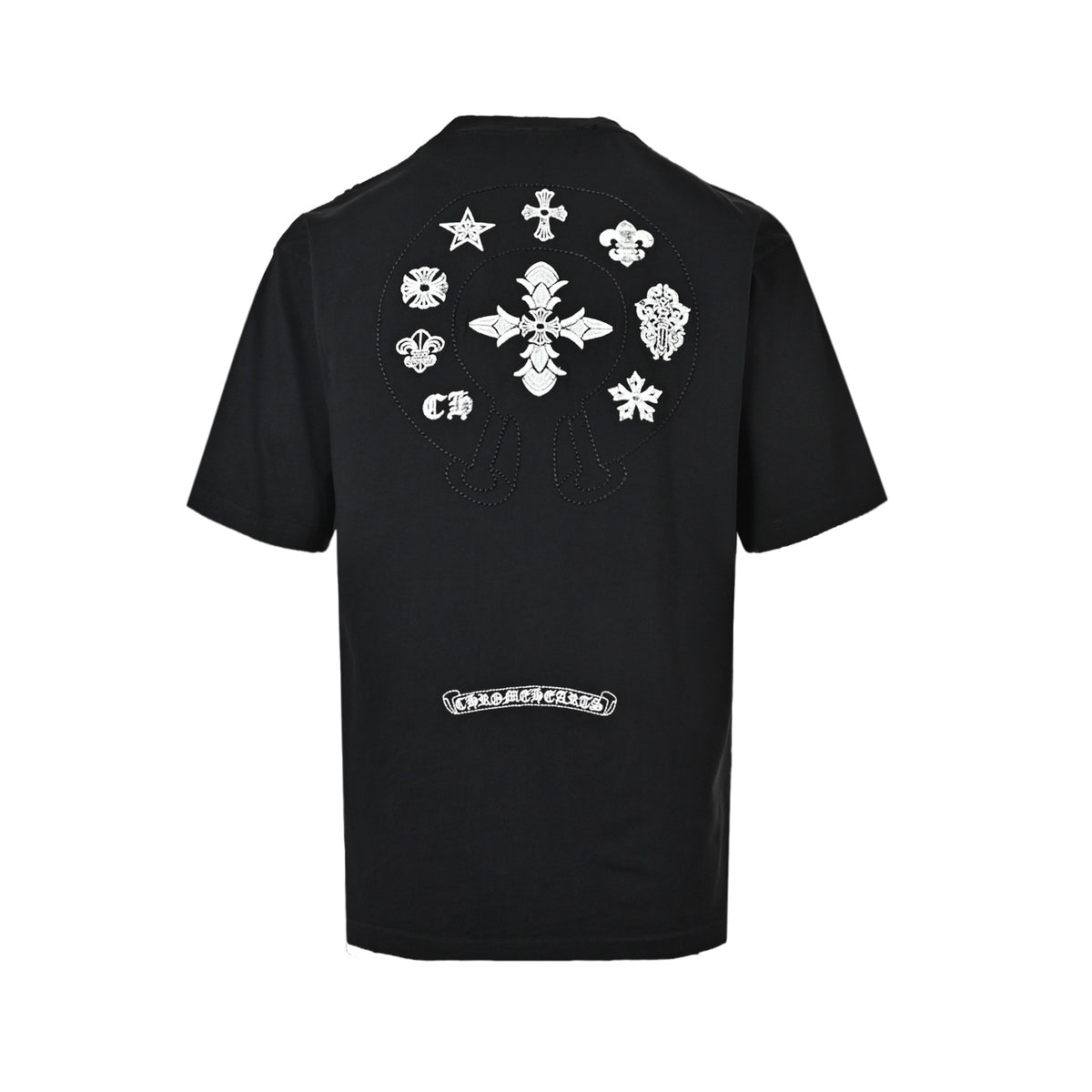 Louis Vuitton warm color changing embroidered logo short sleeves
