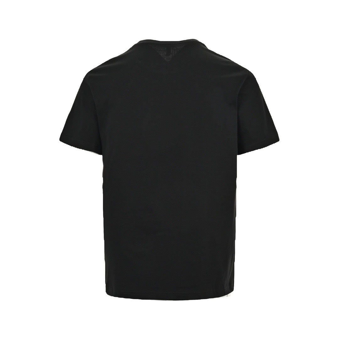 Loewe/Luo Yiwei 24ss embroidered large logo short sleeves