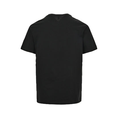 Loewe/Luo Yiwei 24ss embroidered large logo short sleeves