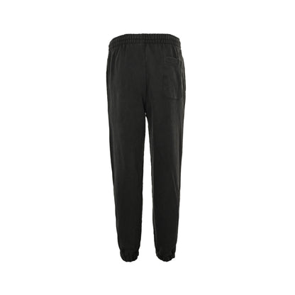 Dior washed letter print web trousers