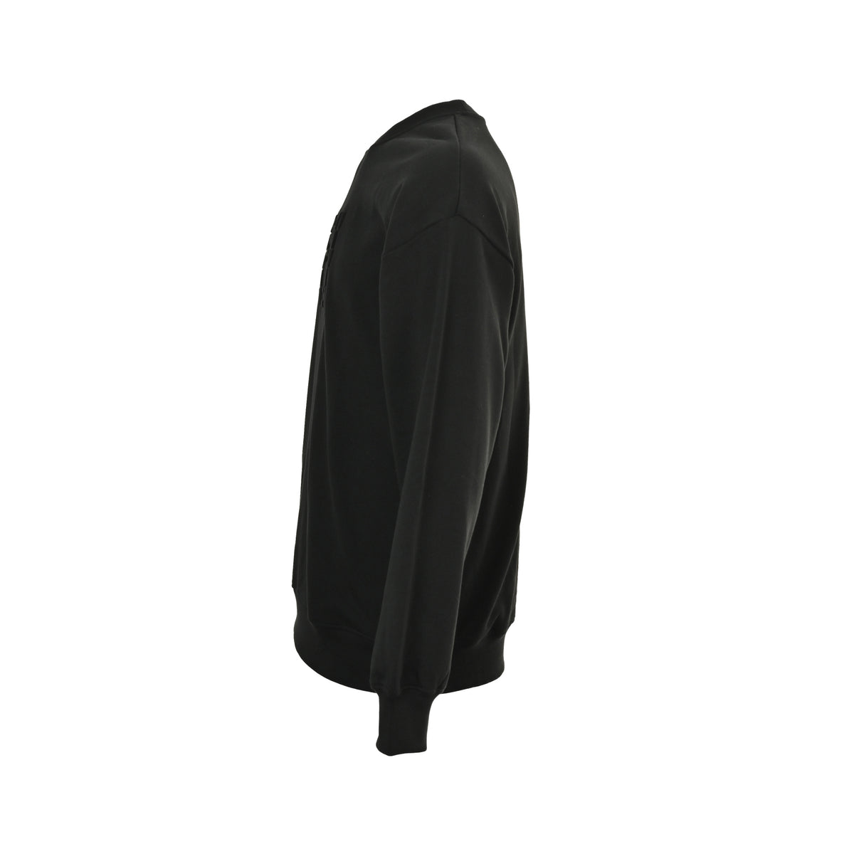 Fendi 25Fw dark pattern double F three-dimensional embossed round neck sweatshirt