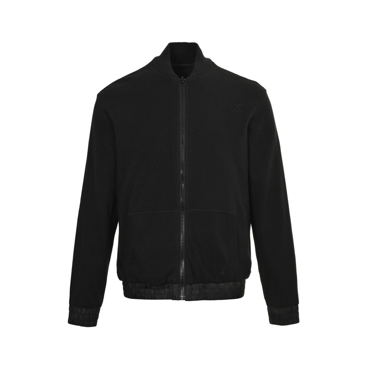 Louis Vuitton 25Fw dark pattern old flower stitching double-sided sweater jacket