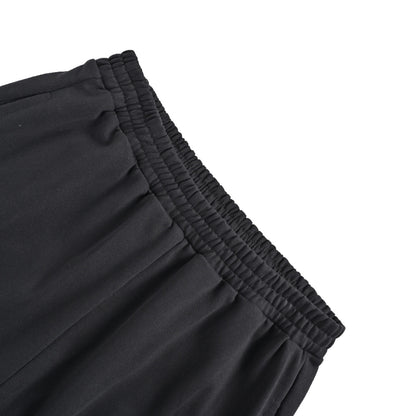 Balenciaga cursive side letter embroidered trousers