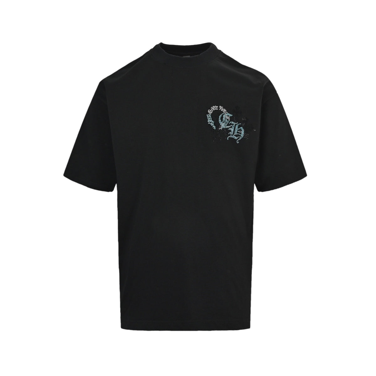 Chrome Hearts/Chrome Heart 26ss hot diamond logo short sleeves