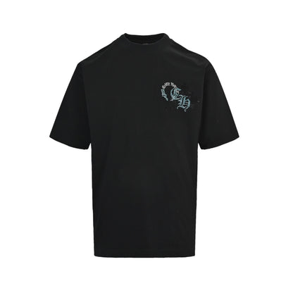 Chrome Hearts/Chrome Heart 26ss hot diamond logo short sleeves