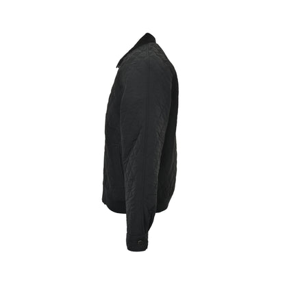 Burberry shield embroidered inner plaid thin cotton lapel jacket