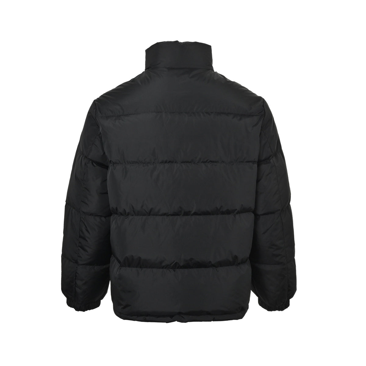 Prada triangle cloth mark stand collar down jacket