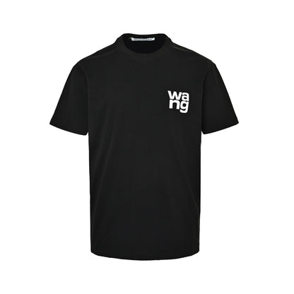 AlexanderWang/Alexander Wang short sleeves with rubberized letters on the chest