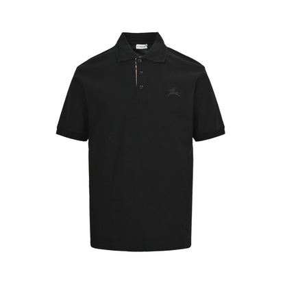 Burberry 25ss War Horse Logo Embroidered Polo Short Sleeve