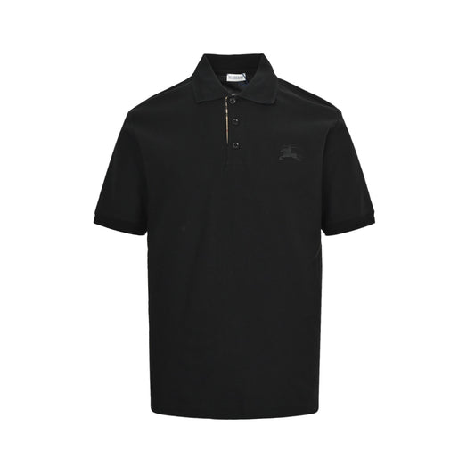 Burberry 25ss War Horse Logo Embroidered Polo Short Sleeve