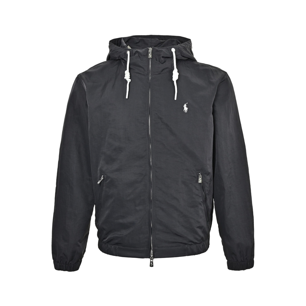 Ralph Lauren embroidered horse logo hooded jacket