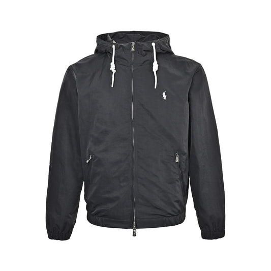 Ralph Lauren embroidered horse logo hooded jacket