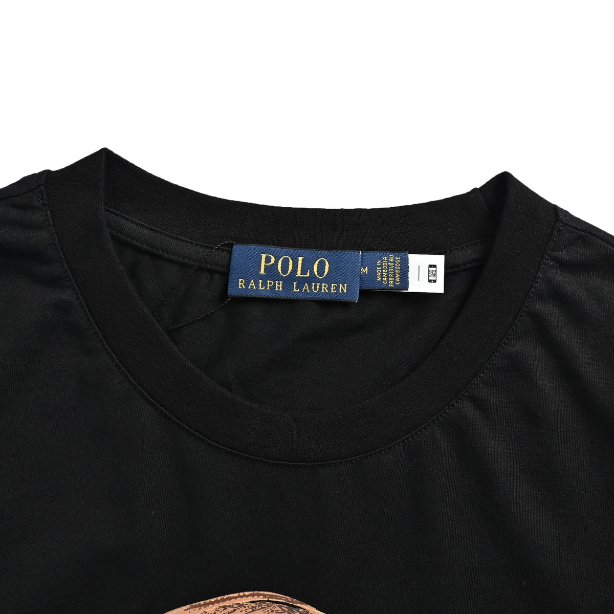 Ralph Lauren polo bear printed short sleeves