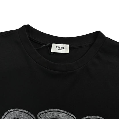Celine large Arc de Triomphe printed short sleeves on the chest