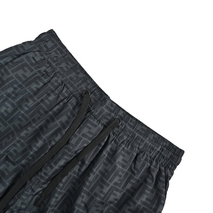 Fendi Double F presbyopic all-over printed shorts