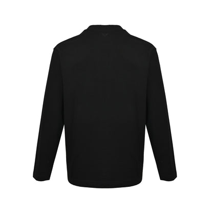 Burberry war horse plaid gradient equestrian knight long-sleeved T-shirt