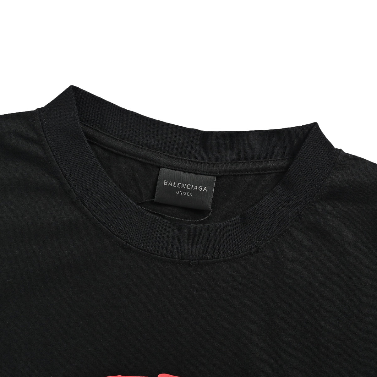 Balenciaga scissor foam printed short sleeves