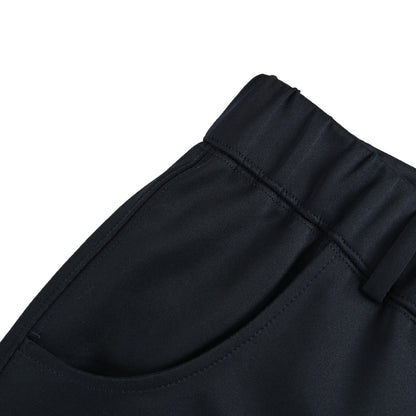 Prada 25Fw triangle patch trousers