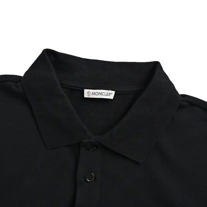 Moncler/Mask 26ss three-color logo embroidered Polo short sleeves