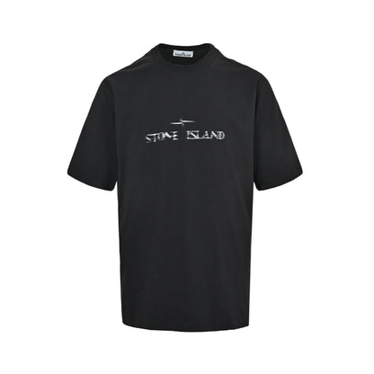 Stone Island speed star printed short sleeves