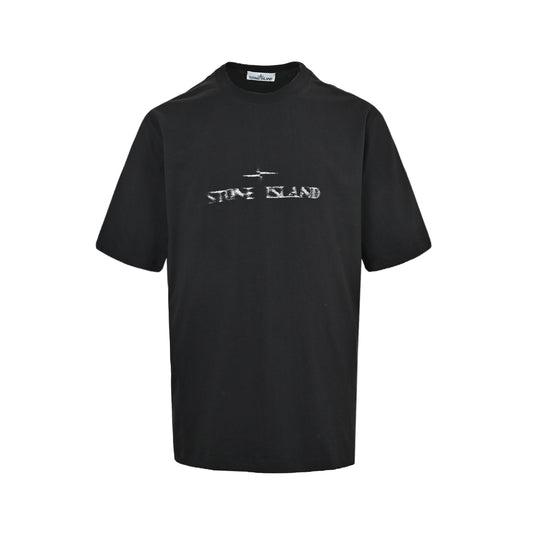 Stone Island speed star printed short sleeves